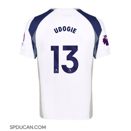 Muški Nogometni Dres Tottenham Hotspur Destiny Udogie #13 Domaci 2025-26 Kratak Rukav